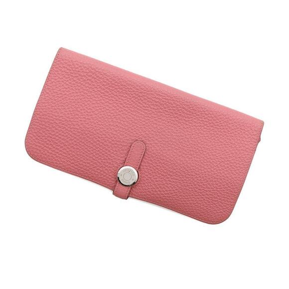 HERMES Pink Wallet - Picture 1 of 12